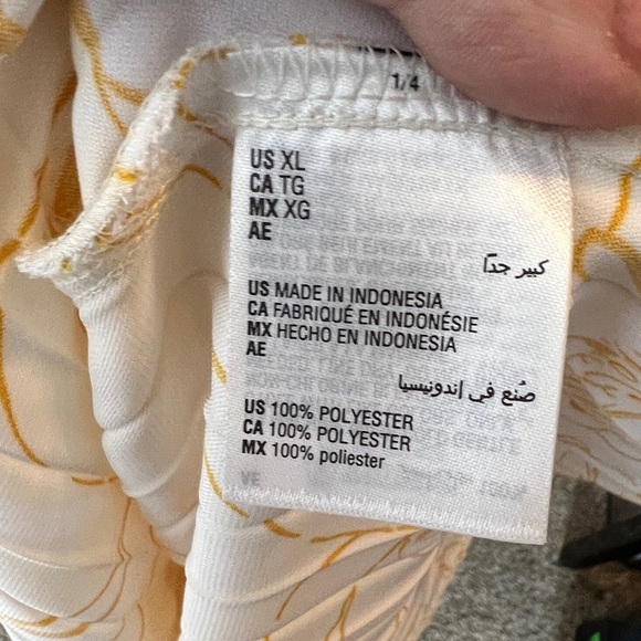 Vintage Alfani Pleated Top - Picture 8 of 9